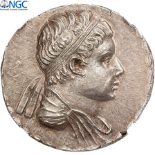 Baktrian Kingdom, Demetrios II, Tetradrachm, ca. 175-170 BC, Silver, NGC