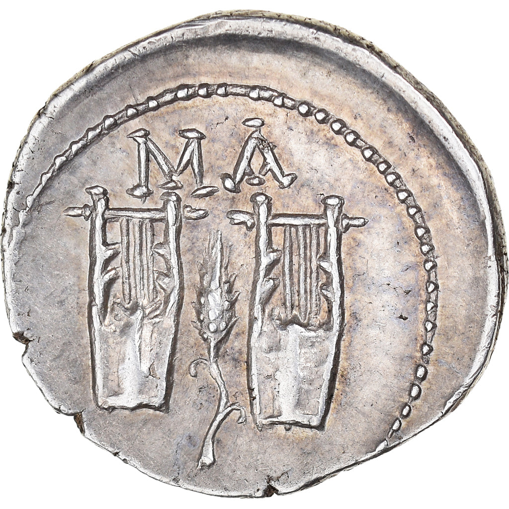 Coin, Lycian League, Augustus, Drachm, 27-20 BC, MS(60-62), Silver, RPC:3309