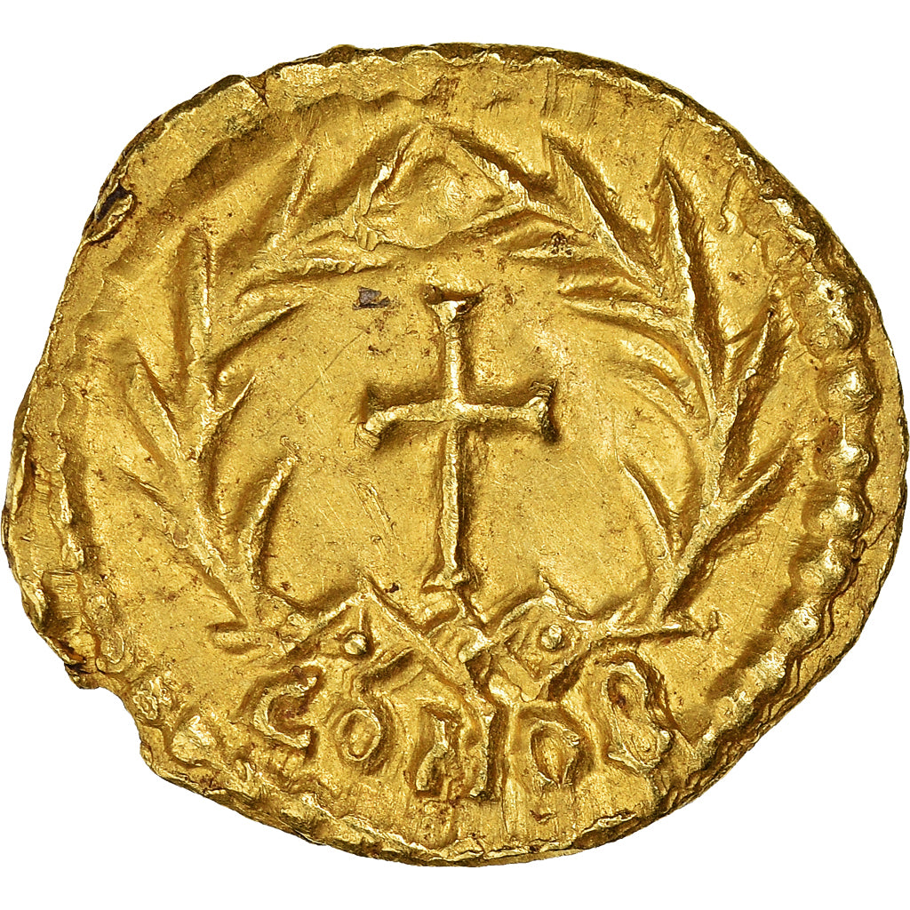 Julius Nepos, Tremissis, 474-475, Atelier incertain, Extrêmement rare, Or, SUP