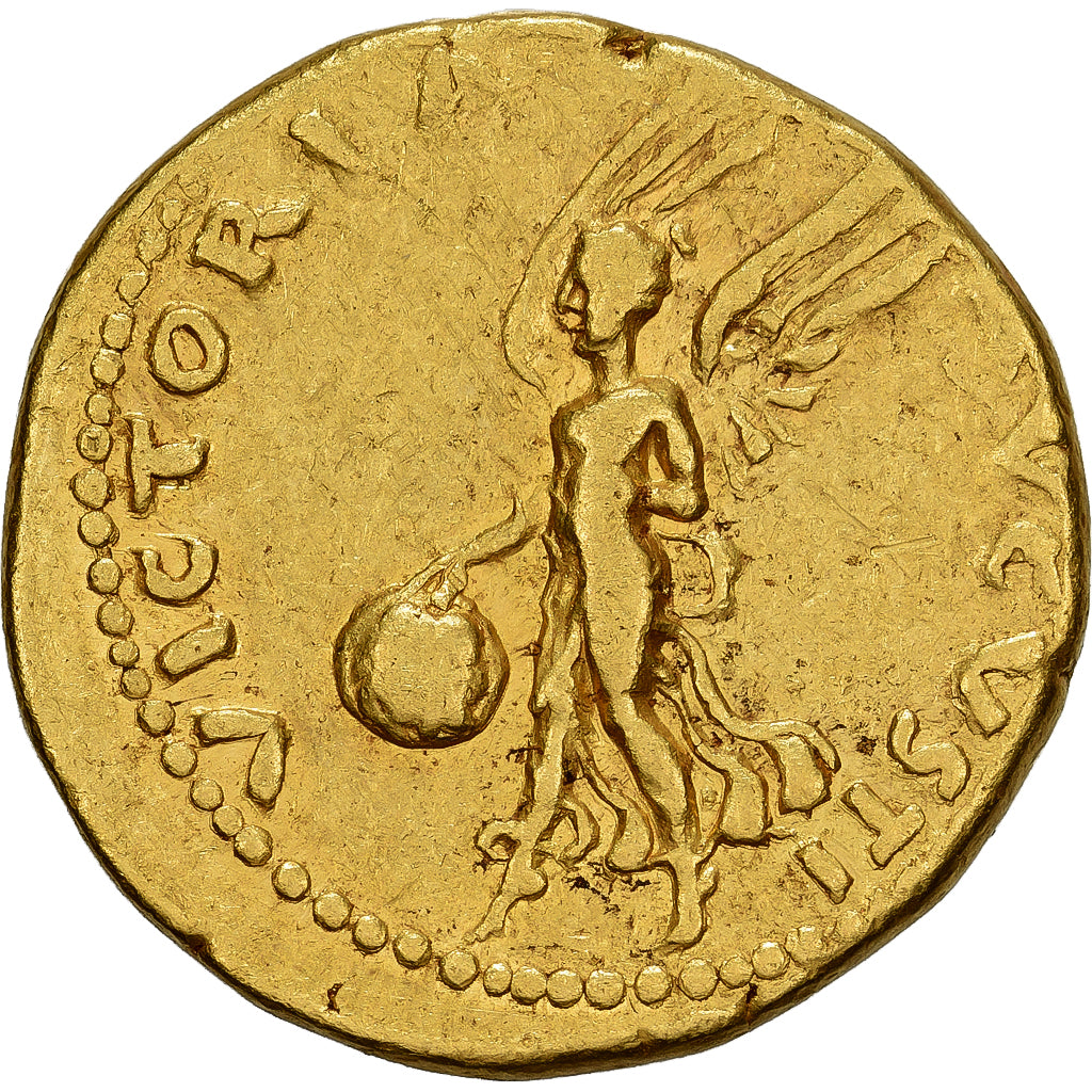 Vitellius, Aureus, 69, Tarraco, Extremely rare, Gold, EF(40-45), RIC:35