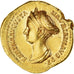 Sabine, Aureus, 128-129, Rome, Extrêmement rare, Or, SUP+, RIC:2485