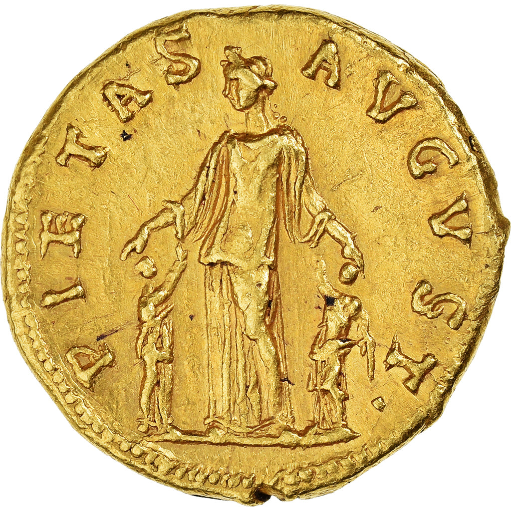Matidia, Aureus, 112-117, Rome, Gold, AU(50-53), Calicó:1157, RIC:759