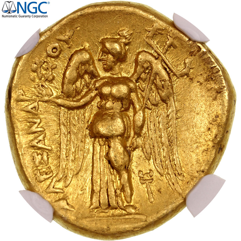 Kingdom of Macedonia, Alexandre III le Grand, Stater, 333-305 BC, Sidon, Gold