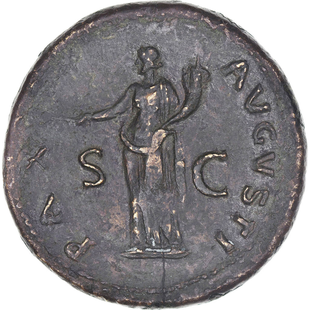 Vitellius, Sesterz, 69, Rome, Bronze, SS, RIC:118