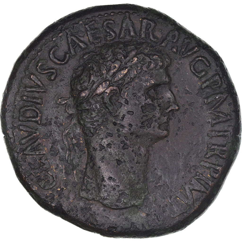 Claudius, Sesterzio, 41-50, Rome, Bronzo, BB+, RIC:96
