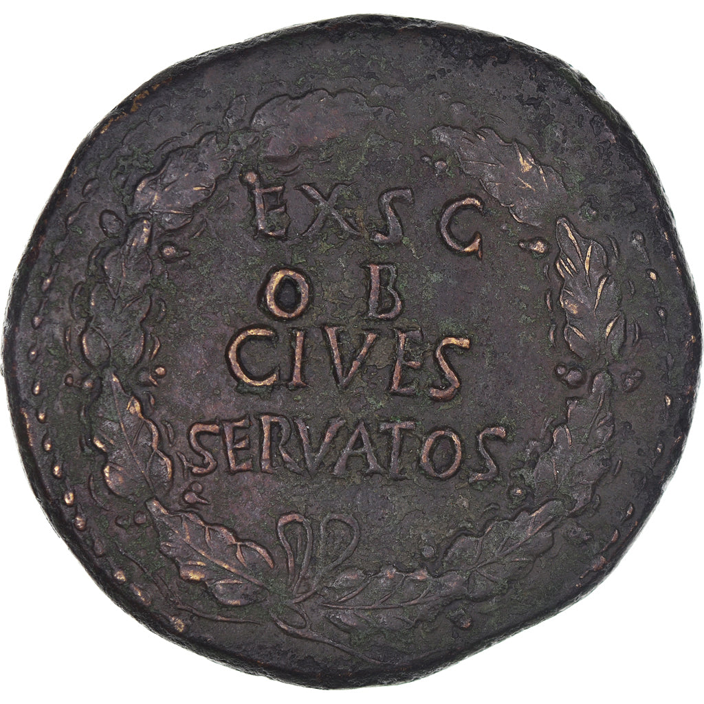 Claudius, Sesterzio, 41-50, Rome, Bronzo, BB+, RIC:96