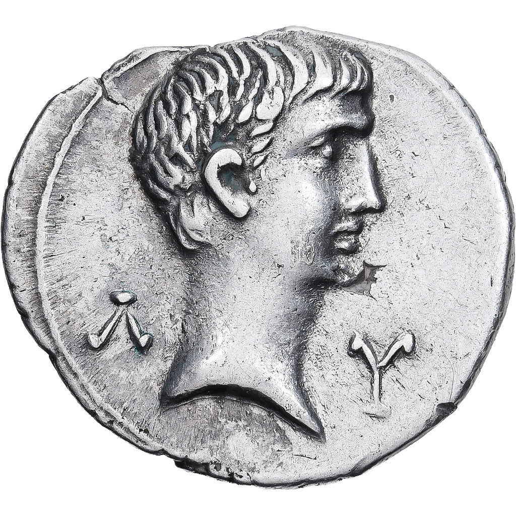 Moeda, Lycian League, Augustus, Drachm, 27-20 BC, AU(50-53), Prata, RPC:3309