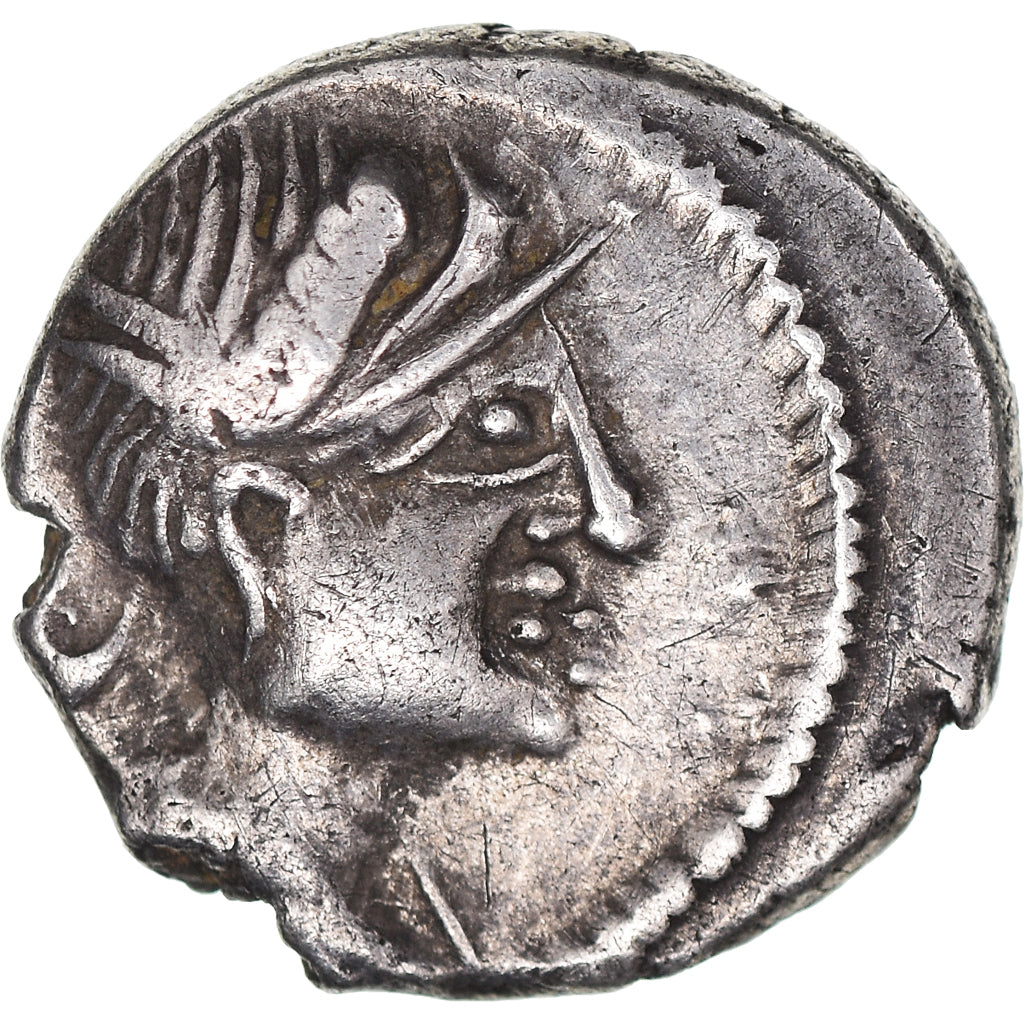 Aedui, Denier VIIPOTAL, ca. 60-40 BC, Silver, EF(40-45), Delestrée:3215var