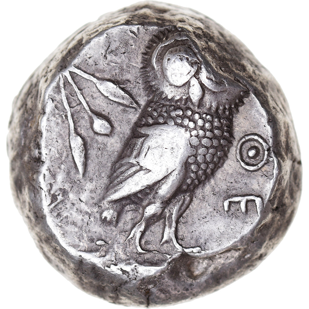 Attica, Tetradrachm, ca. 485-480 BC, Athens, Silber, NGC, Ch VF 4/5-5/5