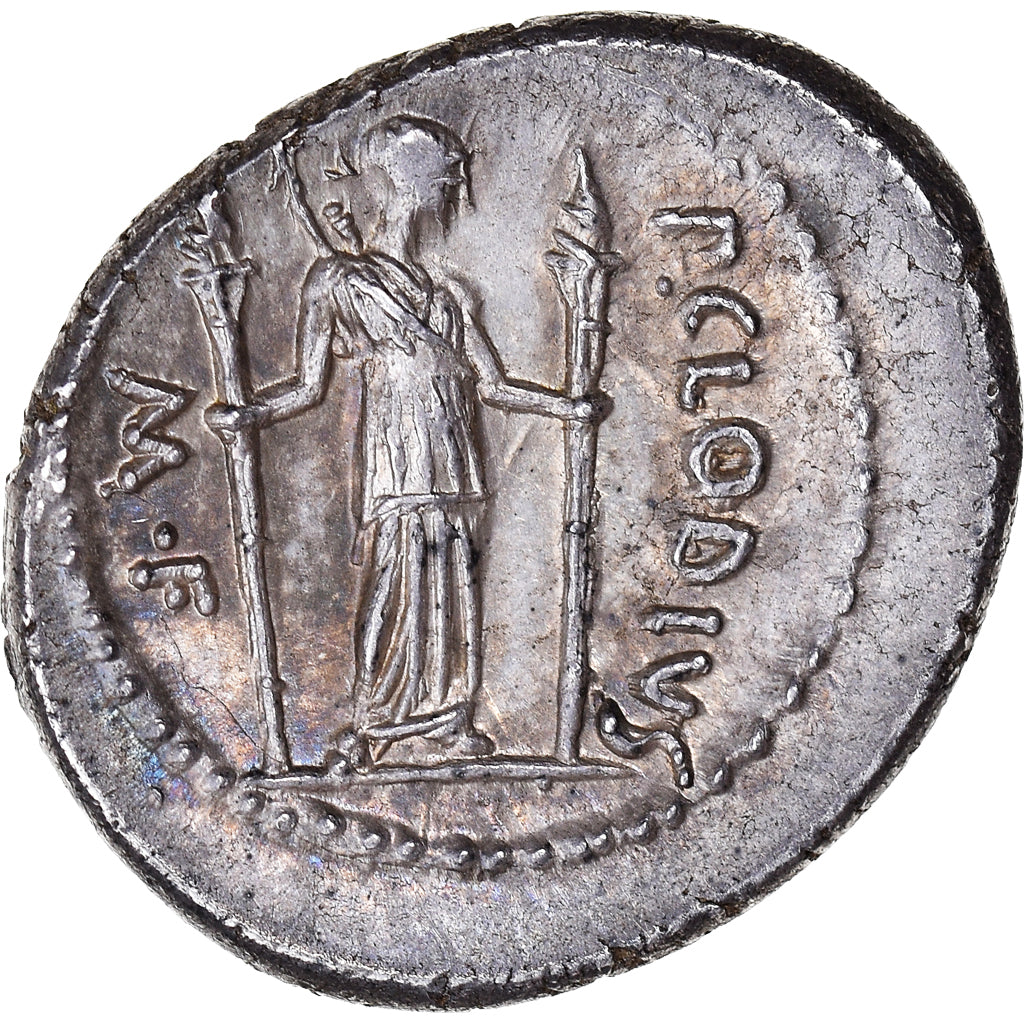 Claudia, Denarius, 42 BC, Rome, Argento, SPL, Crawford:494/23