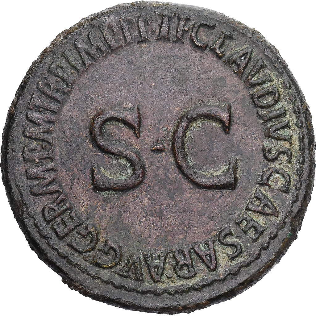 Agrippina the Elder, Sestercio, 50-54, Rome, Bronce, MBC+, RIC:102