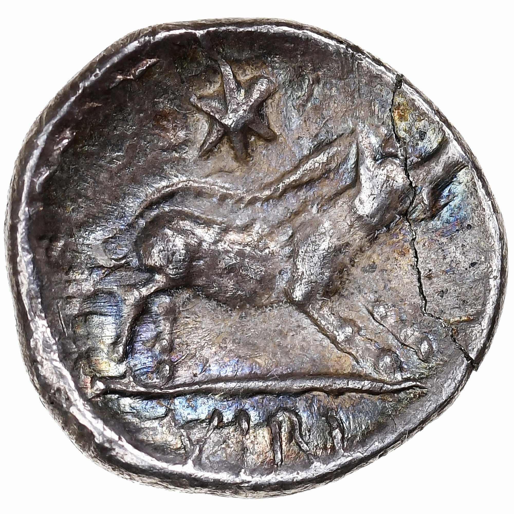 Atrebates, Regni, Verica, Unit, 10-40 AD, Pedigree, Silver, AU(55-58)