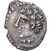 Coin, Aedui, Denier DOVBNO, Ist century BC, Pedigree, AU(50-53), Silver