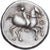Pannonia, Danubian Celts, Tetradrachm, 3rd century BC, Pedigree, Silver