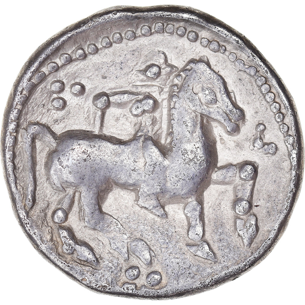 Moneta, Danubian Celts, Tetradrachm, 3rd-2nd century BC, Pedigree, BB, Argento