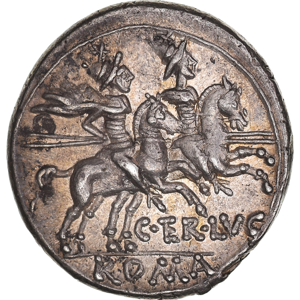 Terentia, Denier, 147 BC, Rome, Pedigree, Argent, SUP, Crawford:217/1