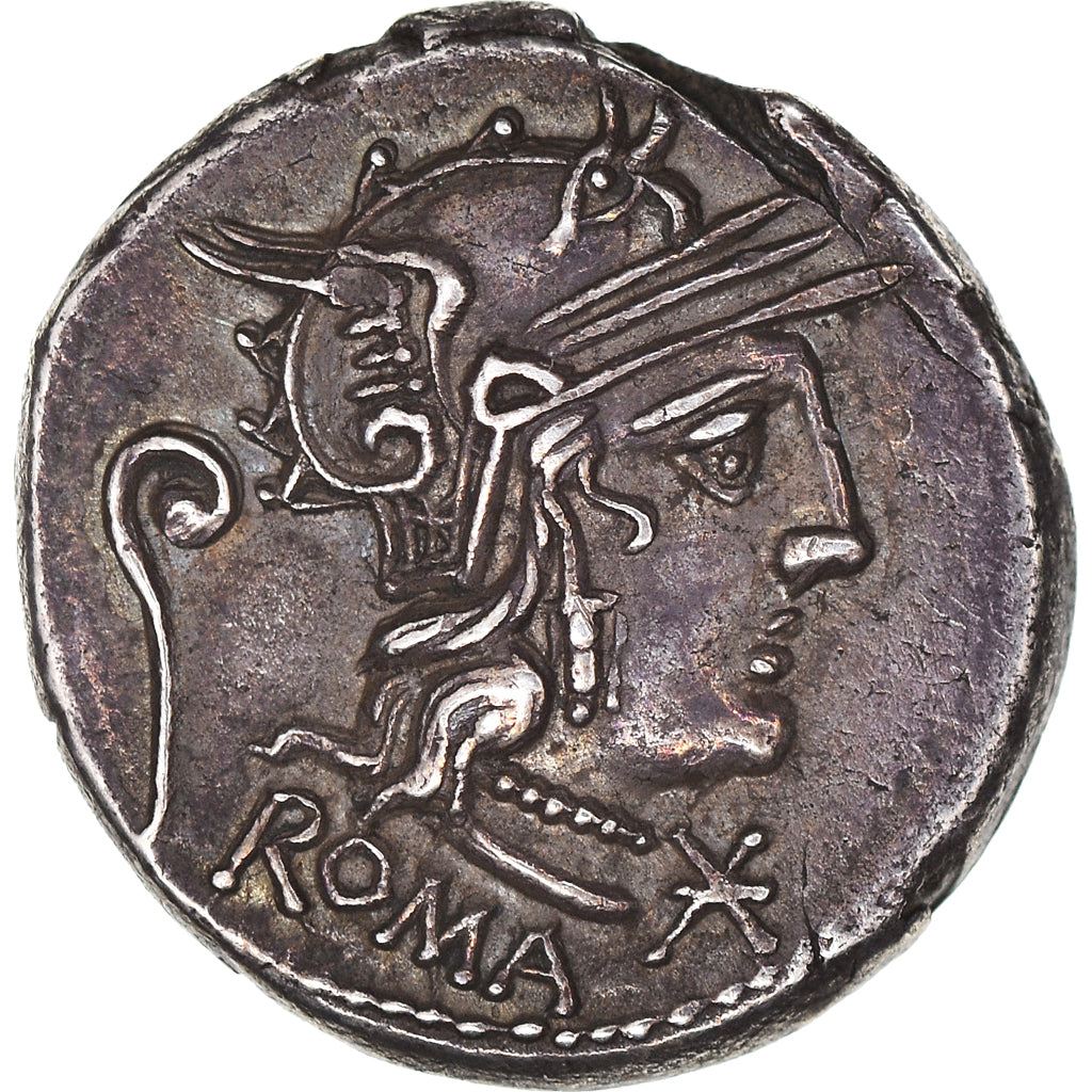 Servilia, Denarius, 127 BC, Rome, Pedigree, Silber, VZ, Crawford:264/1