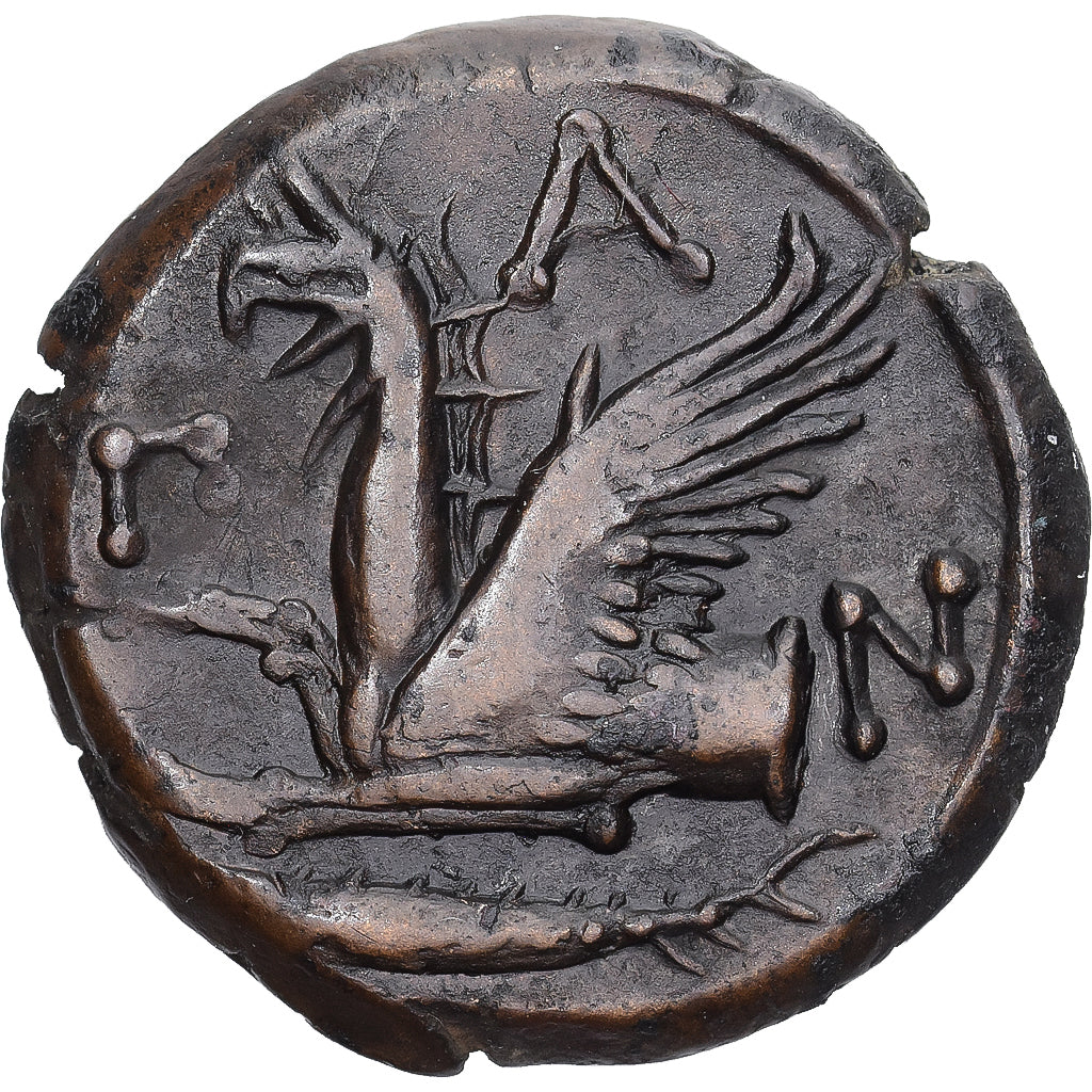 Coin, Cimmerian Bosporos, Pantikapaion, Bronze Æ, 310-304/3 BC, AU(50-53)