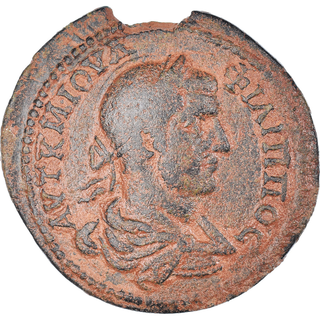 Monnaie, Lydie, Philippe I l'Arabe, Bronze Æ, 244-249, Philadelphie, TTB