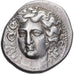 Coin, Thessaly, Drachm, 380-365 BC, Larissa, Rare, AU(50-53), Silver, HGC:4-444