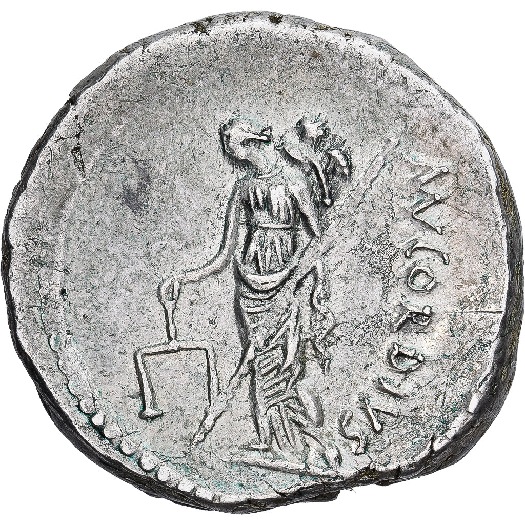 Monnaie, Cordia, Denier, 46 BC, Rome, SUP, Argent, Crawford:463/1b