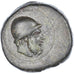 Islands off Sicily, Tetras, ca. 425-400 BC, Lipari, Rare, Bronze, EF(40-45)