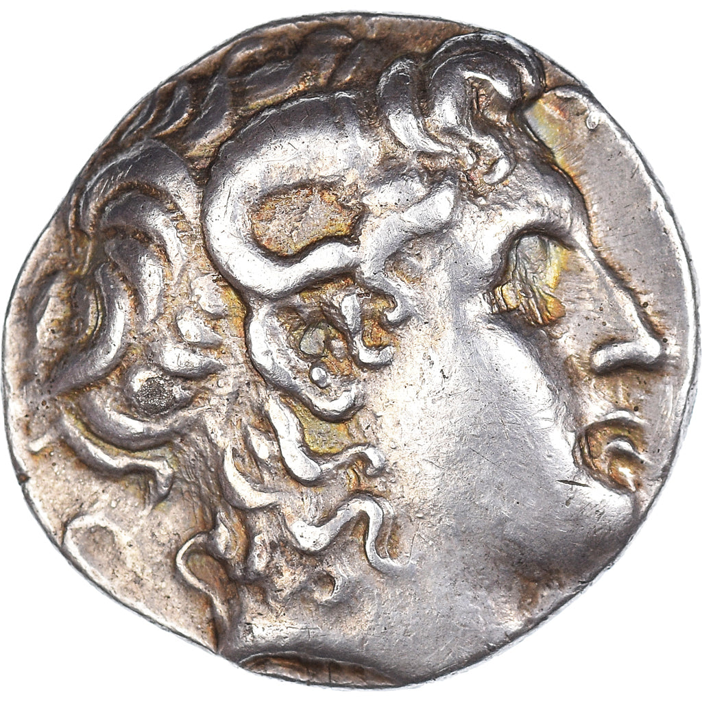 Moeda, Trácia, Lysimachos, Tetradrachm, 286/5-282/1 BC, Pella, AU(50-53)
