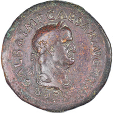 Moneda, Galba, Sestercio, 68-69, Rome, BC+, Bronce, RIC:388