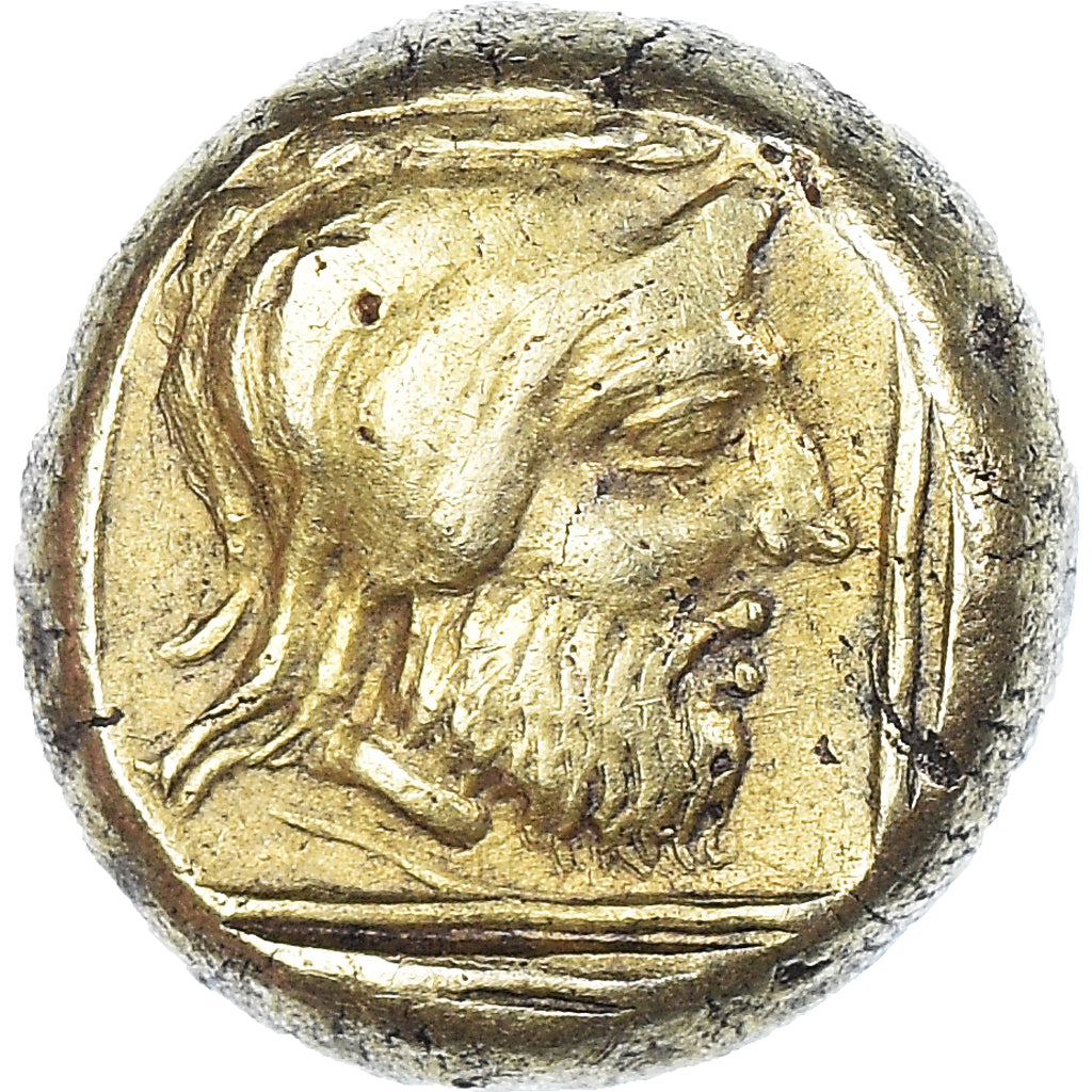 Monnaie, Lesbos, Hecté, 454-427 BC, Mytilene, SUP, Electrum, Bodenstedt:71
