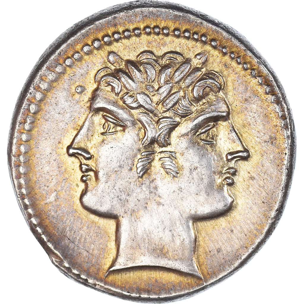 Anonymous, Quadrigatus, ca. 225-210 BC, Rome, Silver, NGC, Ch AU★ 5/5-4/5