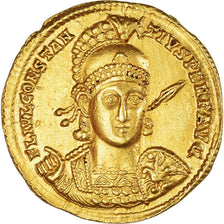 Constantius II, Solidus, 355-361, Sirmium, Gold, AU(55-58), RIC:60