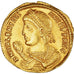 Valentinian I, Solidus, 364-367, Thessalonica, Rare, Gold, AU(55-58), RIC:3a