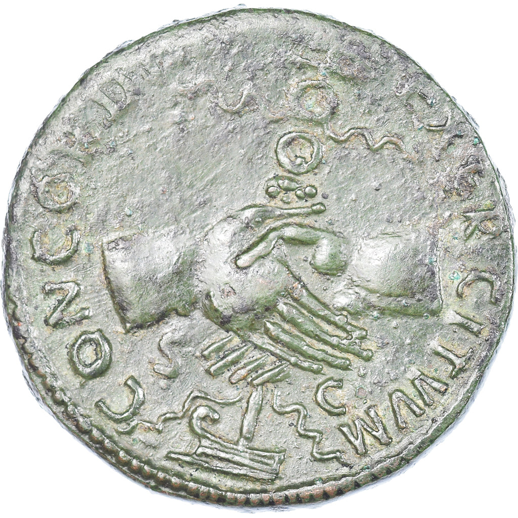 Nerva, Sestertius, 97, Rome, Bronze, AU(50-53), RIC:80