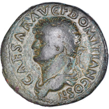 Moneta, Domitian, Dupondius, AD 73-74, Rome, Rzadkie, VF(30-35), Brązowy