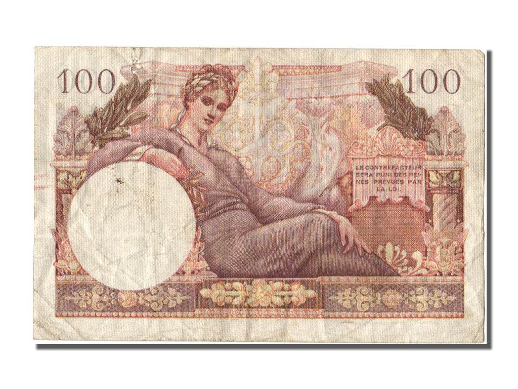 Billete, Francia, 100 Francs, 1947 French Treasury, 1947, 1947-01-01, MBC