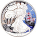 Moneta, Stati Uniti, Silver Eagle, Dollar, 2016, Philadelphia, Colourized, FDC