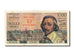 Billet, France, 10 Nouveaux Francs on 1000 Francs, 1955-1959 Overprinted with