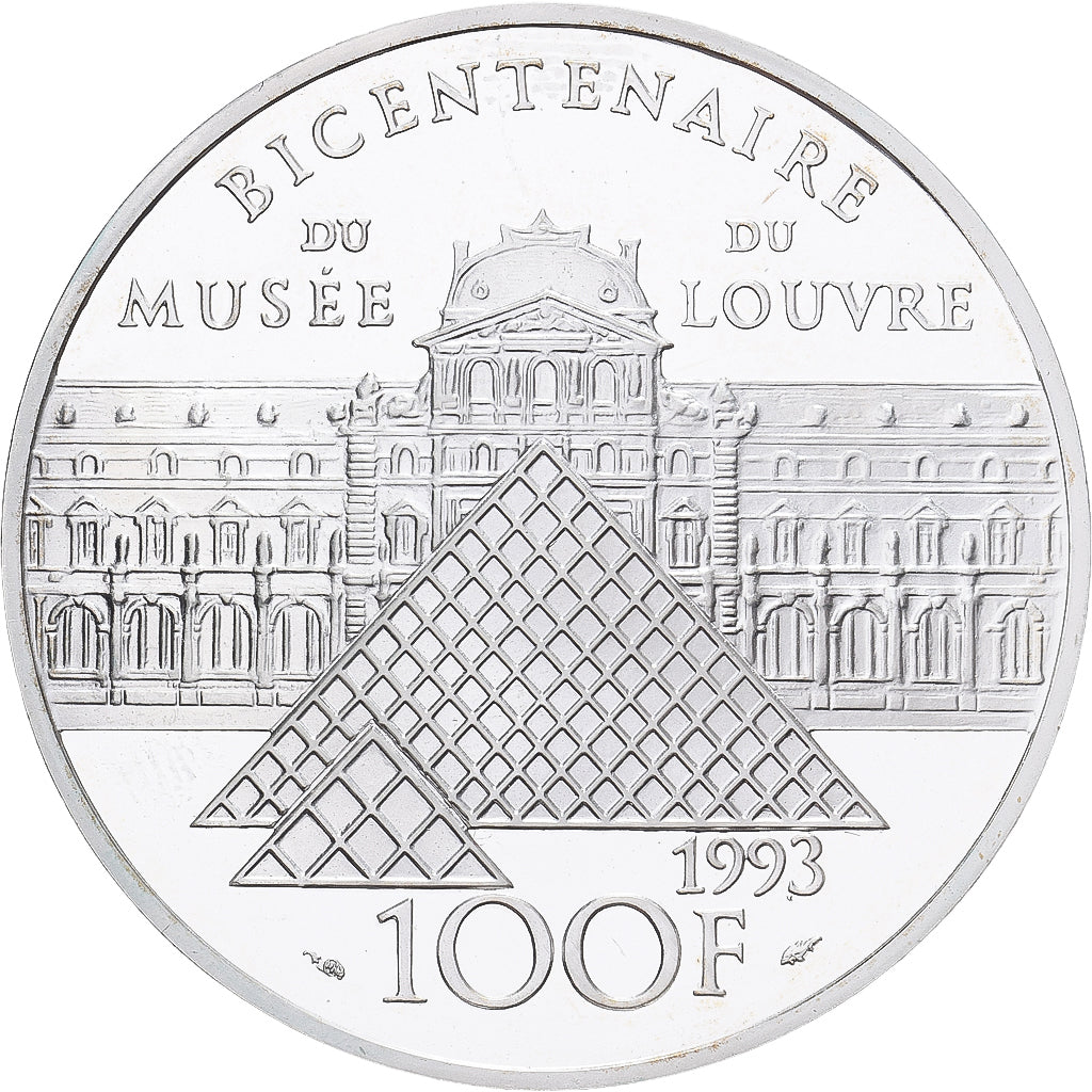 Coin, France, 100 Francs, 1993, MS(64), Silver, KM:1021, Gadoury:C55