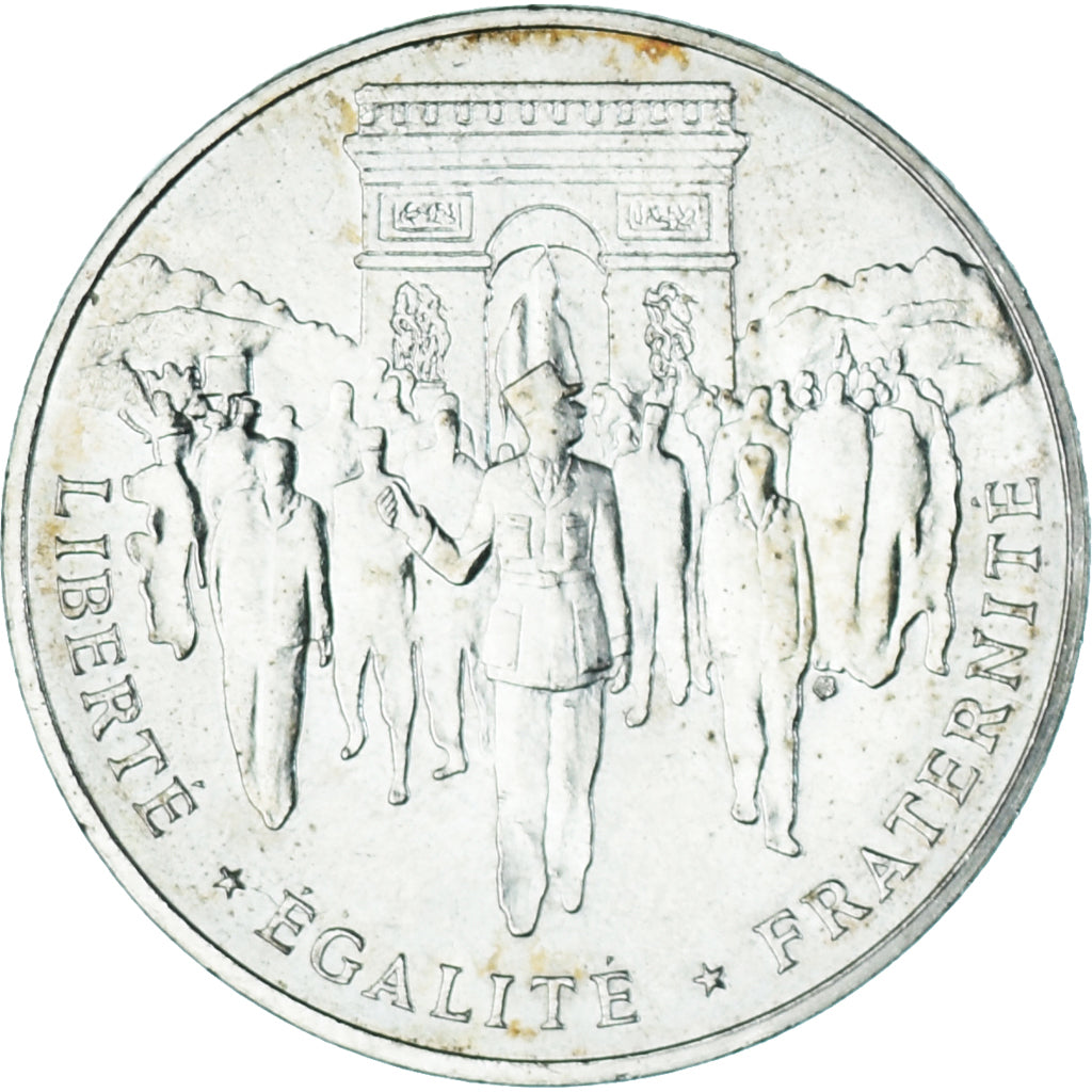 Monnaie, France, Libération de Paris, 100 Francs, 1994, SUP, Argent
