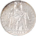 France, 10 Euro, 2012, Paris, Hercule, AU(55-58), Silver, KM:2073