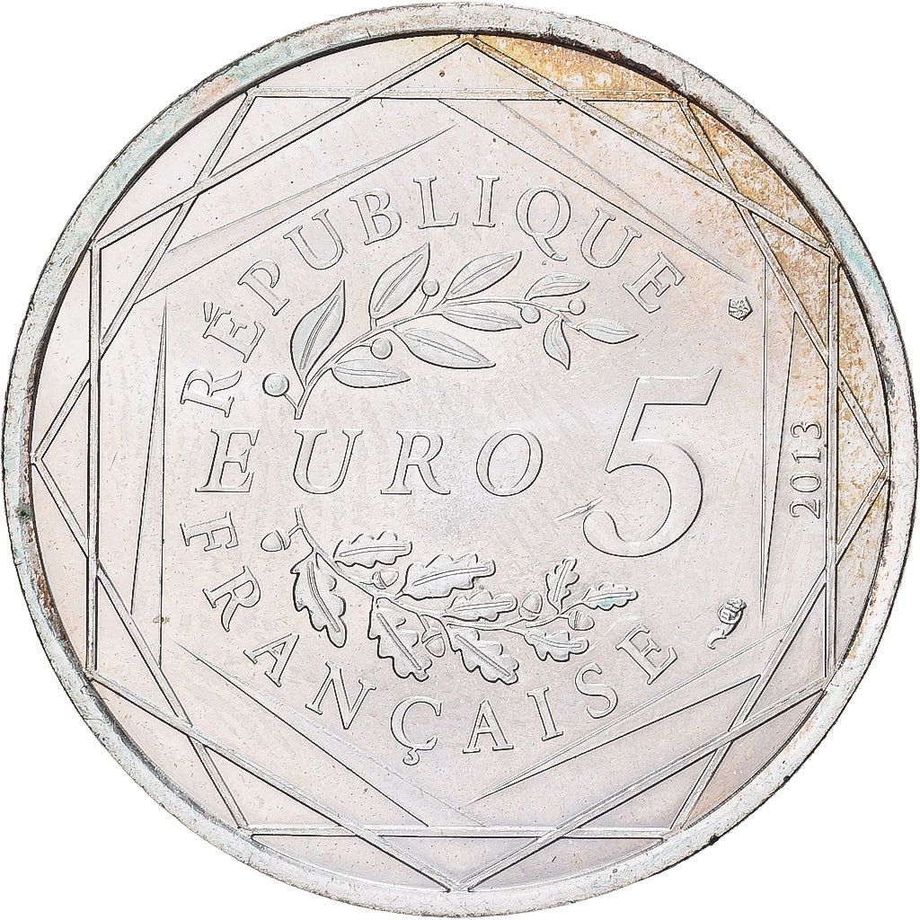 France, 5 Euro, 2013, Egalité, TTB+, Argent