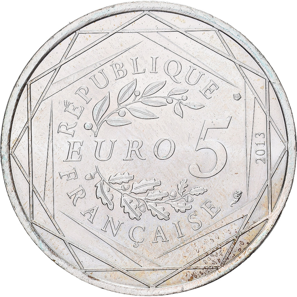 France, 5 Euro, 2013, Liberté, SPL, Argent