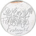 France, 10 Euro, 2014, Sempé Fraternité Été, SPL, Argent