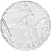 France, 10 Euro, 2010, Réunion, SPL, Argent