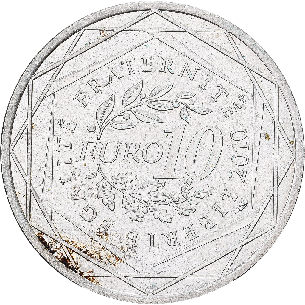 Francia, 10 Euro, Euros des régions, 2010, Provence Alpes Côte d'Azur, SPL