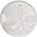 França, 10 Euro, 2009, Semeuse, MS(63), Prata