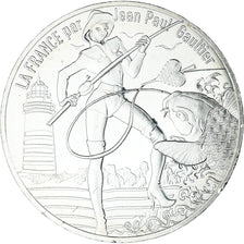 Francia, 10 Euro, 2017, Monnaie de Paris, Jean Paul Gaultier, FDC, Argento