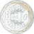 Francja, 10 Euro, 2015, Monnaie de Paris, Asterix - Fraternité, MS(64), Srebro