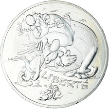 France, 10 Euro, 2015, Monnaie de Paris, Asterix - Liberté, SPL+, Argent