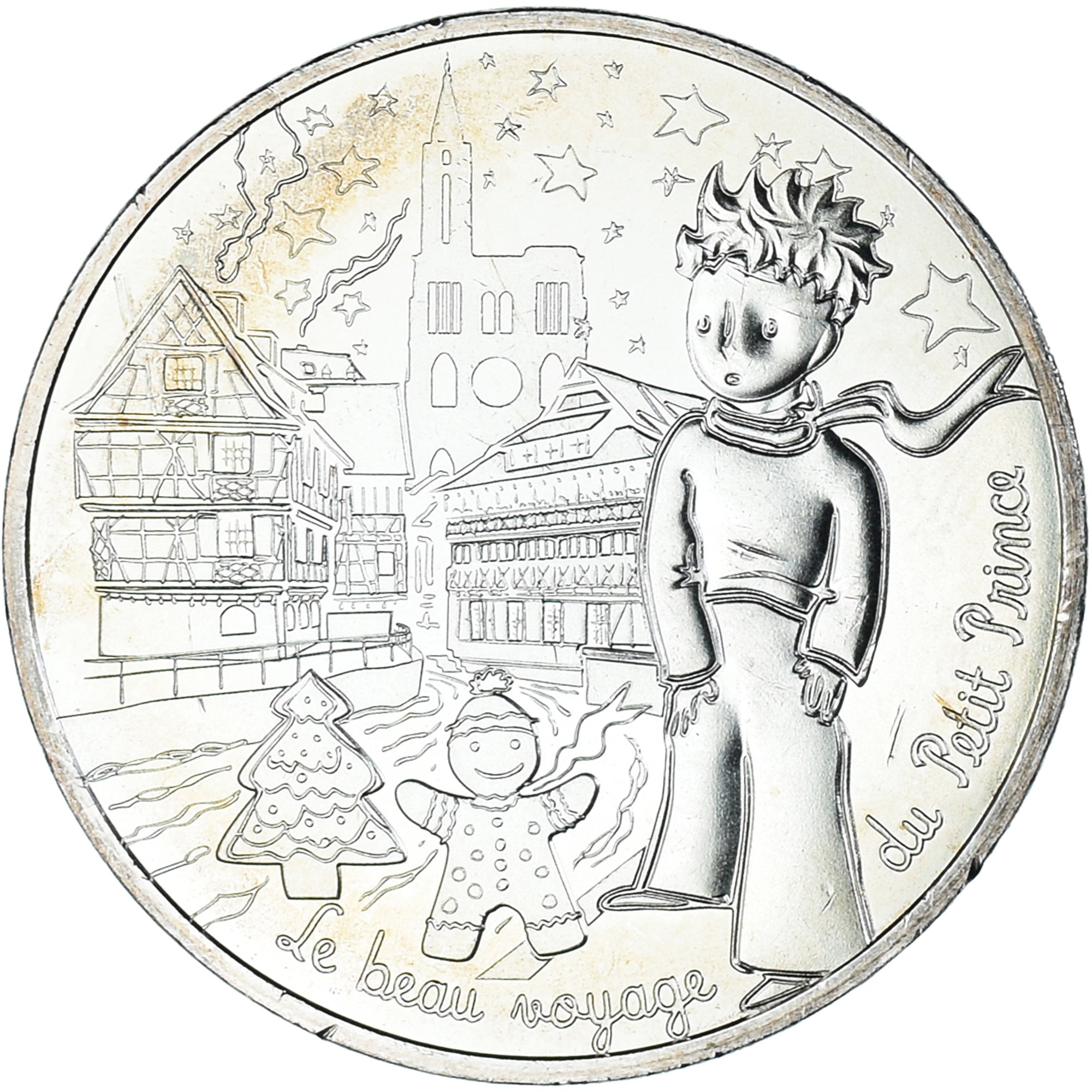 Francja, 10 Euro, Le beau voyage du Petit Prince, 2016, Monnaie de Paris